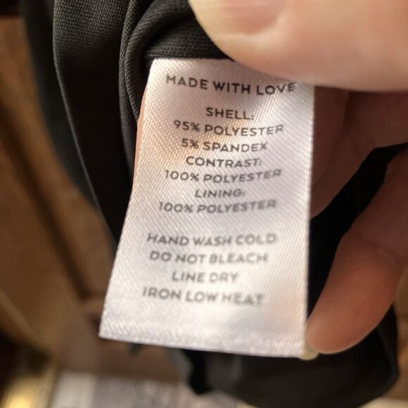 NWT Lulus Women's Perfect Mesh Bodycon Dress 3/4 Sleeve Black - Size M LBD Sheer - Picture 12 of 13